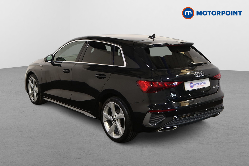 Audi A3 S Line Manual Petrol Hatchback - Stock Number (1628150) - Passenger side rear corner