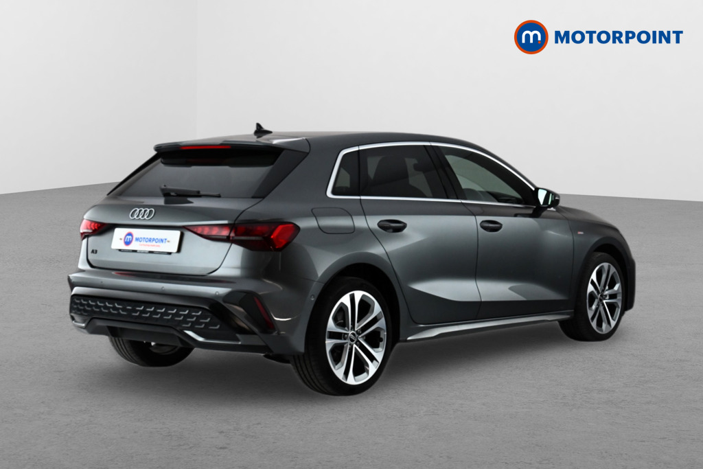 Audi A3 S Line Automatic Petrol Plug-In Hybrid Hatchback - Stock Number (1628717) - Drivers side rear corner