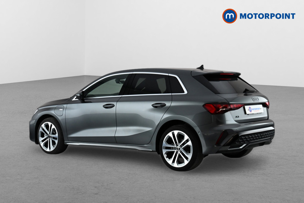 Audi A3 S Line Automatic Petrol Plug-In Hybrid Hatchback - Stock Number (1628717) - Passenger side rear corner