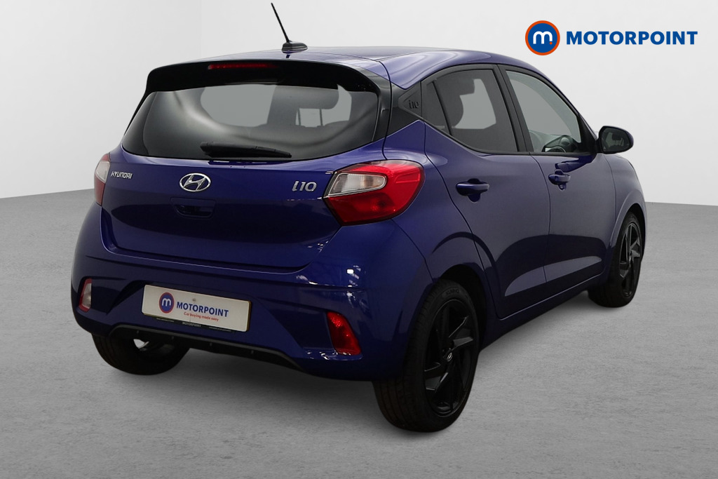 Hyundai I10 Premium Automatic Petrol Hatchback - Stock Number (1629081) - Drivers side rear corner