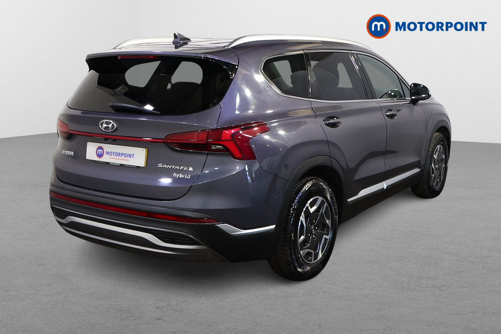Hyundai Santa Fe Premium Automatic Petrol-Electric Hybrid SUV - Stock Number (1629856) - Drivers side rear corner