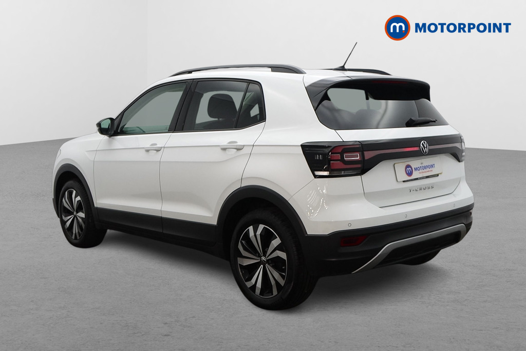 Volkswagen T-Cross Black Edition Manual Petrol SUV - Stock Number (1633172) - Passenger side rear corner