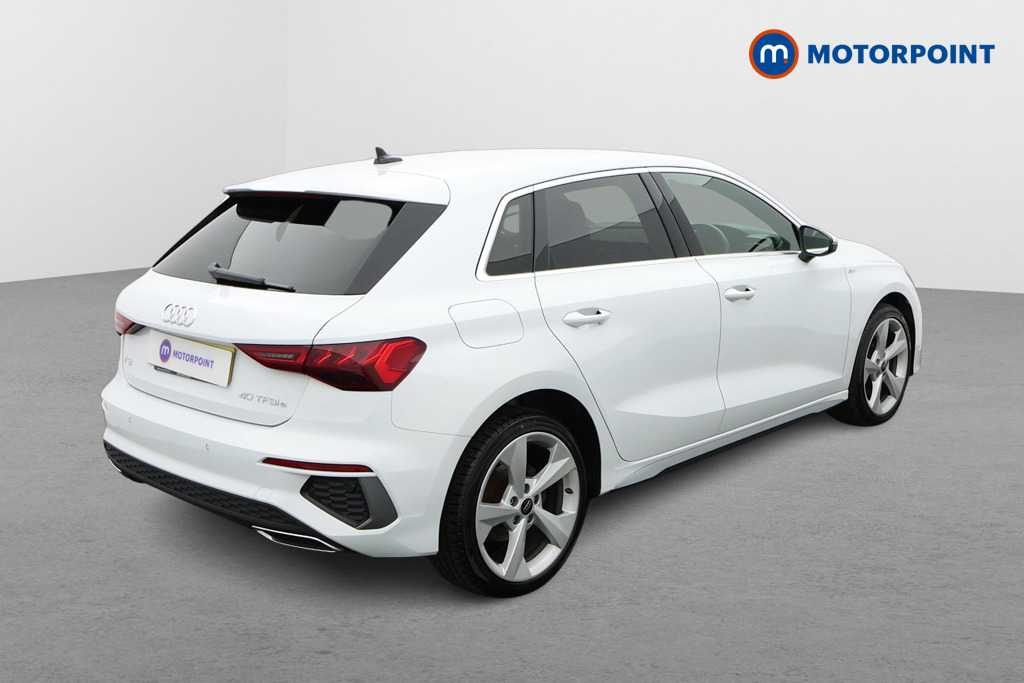 Audi A3 S Line Automatic Petrol Plug-In Hybrid Hatchback - Stock Number (1598641) - Drivers side rear corner