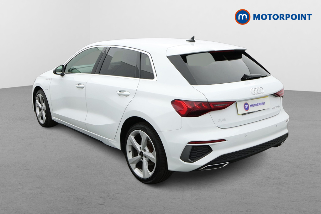 Audi A3 S Line Automatic Petrol Plug-In Hybrid Hatchback - Stock Number (1598641) - Passenger side rear corner