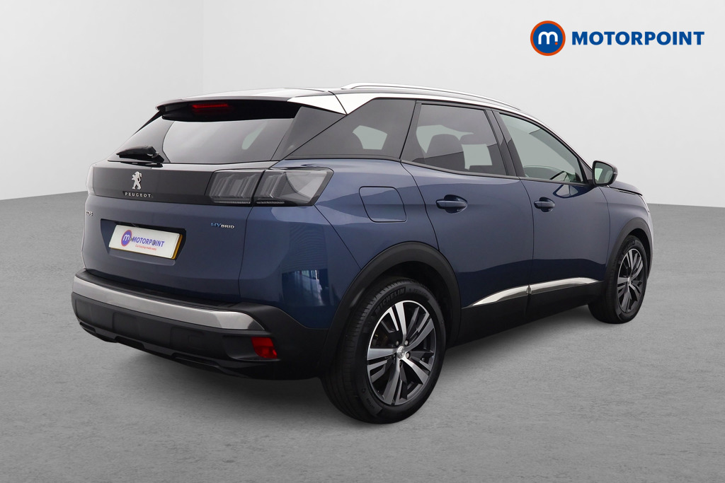 Peugeot 3008 Allure Automatic Petrol Plug-In Hybrid SUV - Stock Number (1610630) - Drivers side rear corner