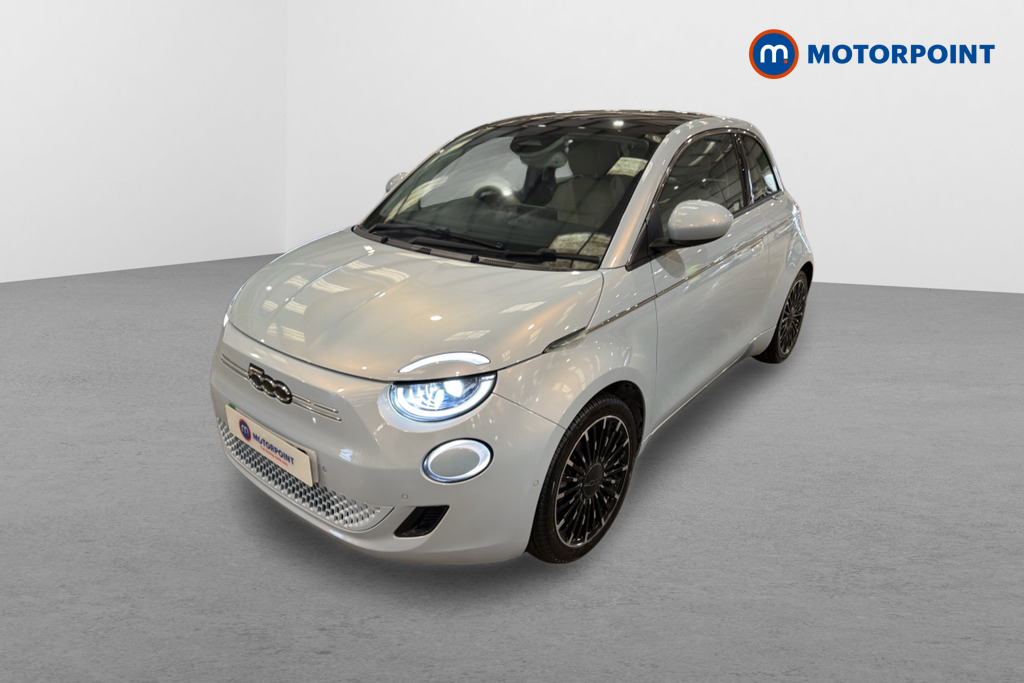 Fiat 500 La Prima Automatic Electric Hatchback - Stock Number (1614516) - Passenger side front corner