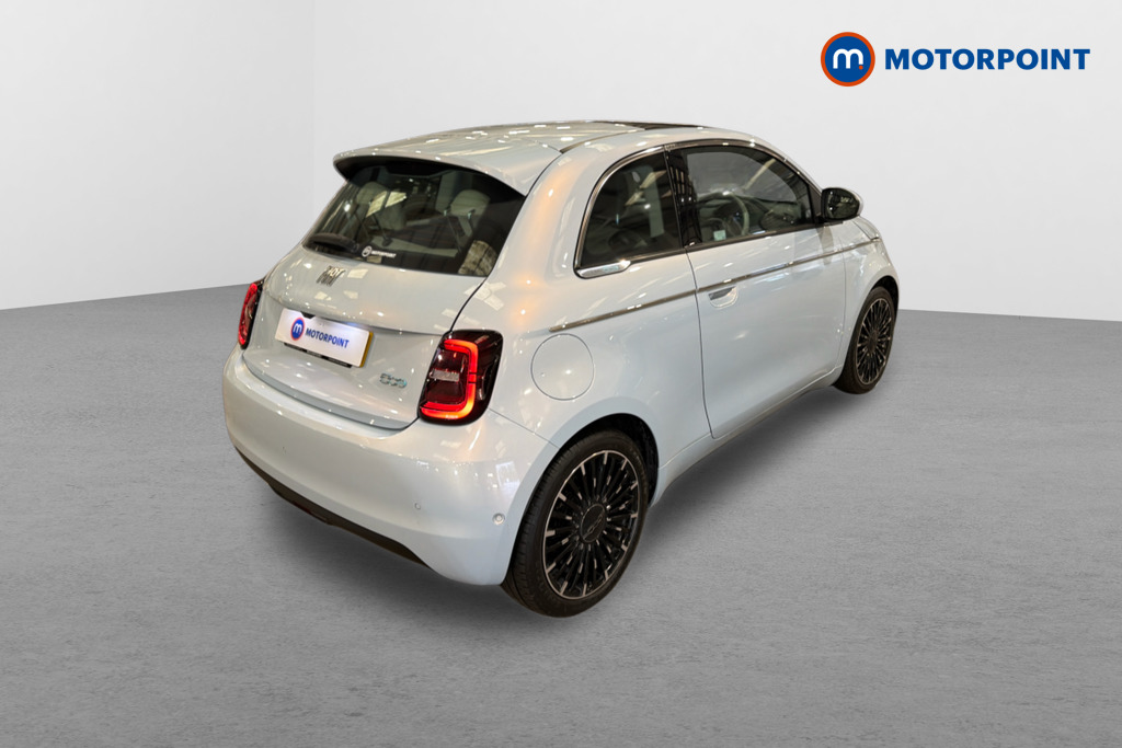Fiat 500 La Prima Automatic Electric Hatchback - Stock Number (1614516) - Drivers side rear corner