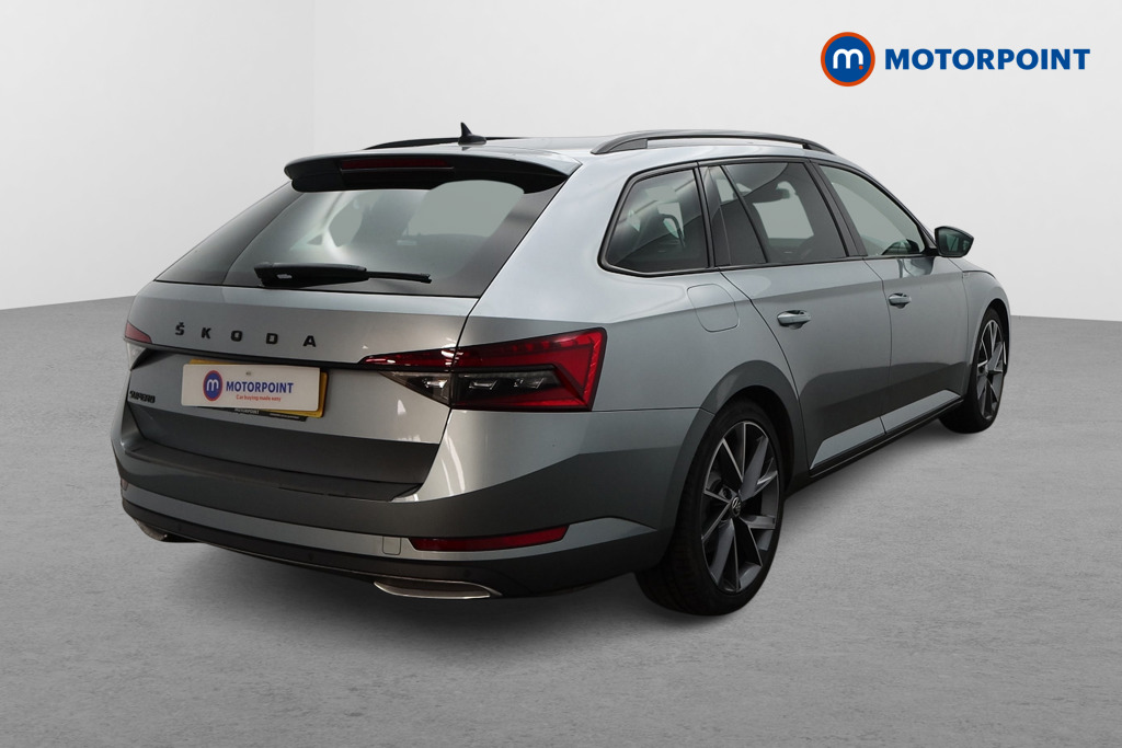 Skoda Superb Sport Line Plus Automatic Petrol Estate - Stock Number (1621575) - Drivers side rear corner