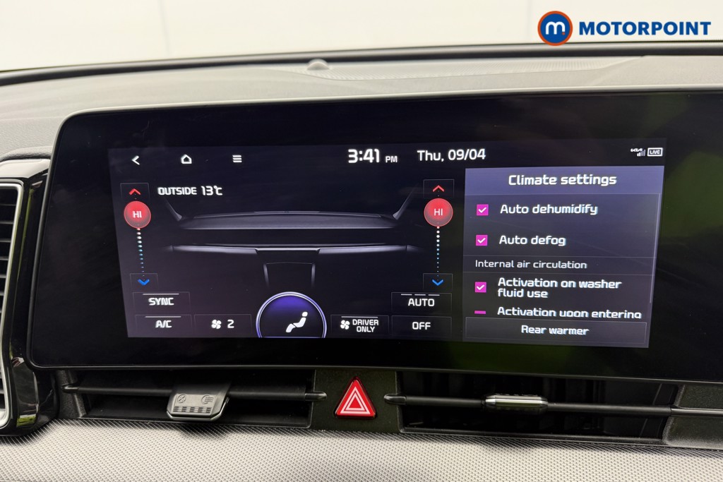 KIA Sportage 3 Automatic Petrol-Electric Hybrid SUV - Stock Number (1633203) - 9th supplementary image