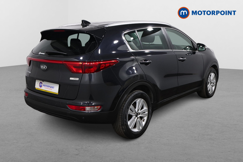 KIA Sportage 2 Automatic Diesel SUV - Stock Number (1625921) - Drivers side rear corner