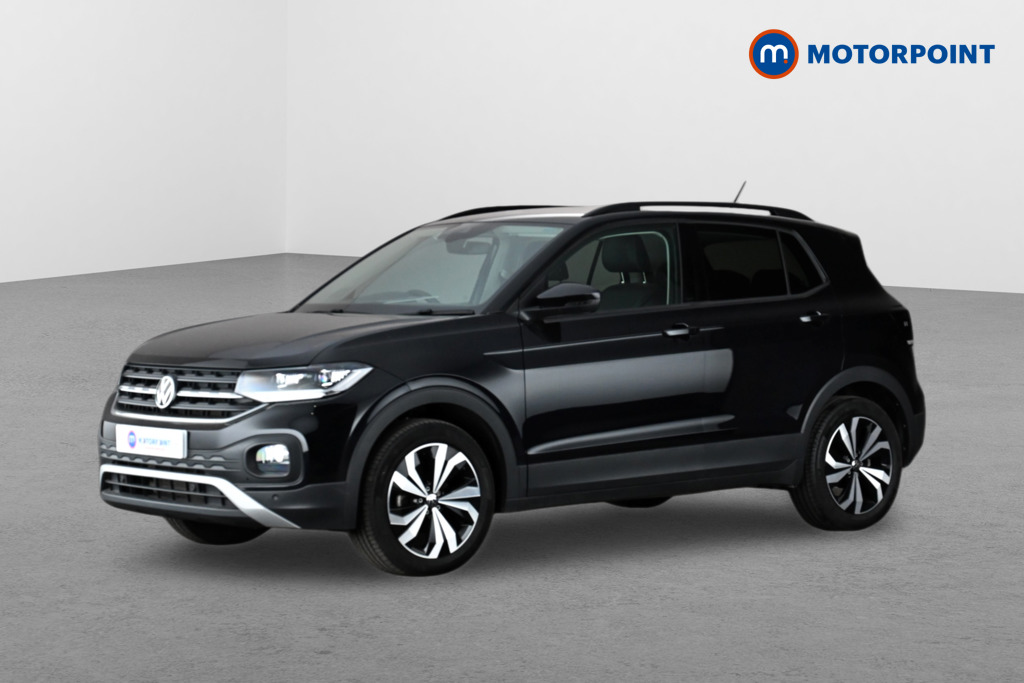 Volkswagen T-Cross Black Edition Automatic Petrol SUV - Stock Number (1626046) - Passenger side front corner