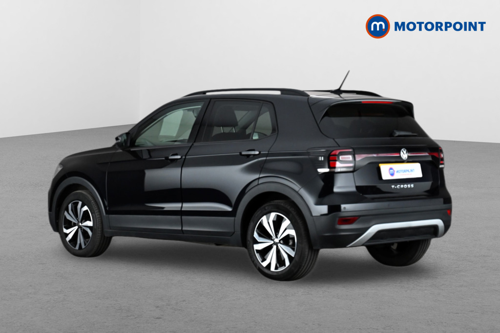 Volkswagen T-Cross Black Edition Automatic Petrol SUV - Stock Number (1626046) - Passenger side rear corner