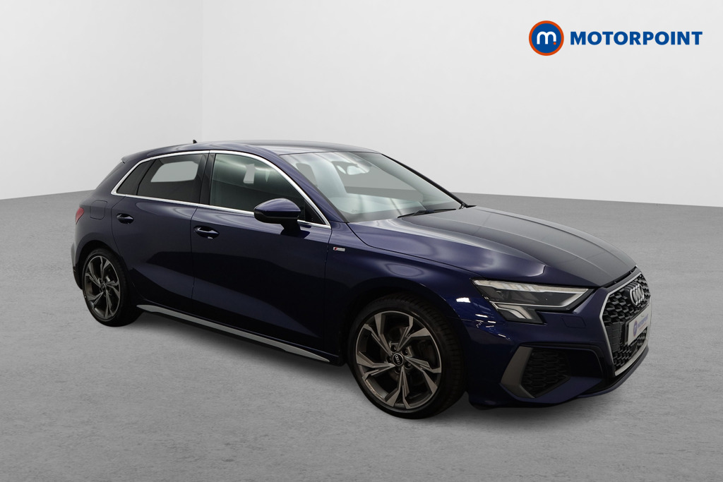 Audi A3 S Line Manual Petrol Hatchback - Stock Number (1633560) - Drivers side front corner