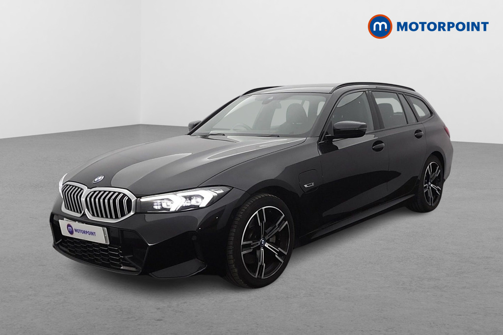 BMW 3 Series M Sport Automatic Petrol Plug-In Hybrid Estate - Stock Number (1630889) - Passenger side front corner