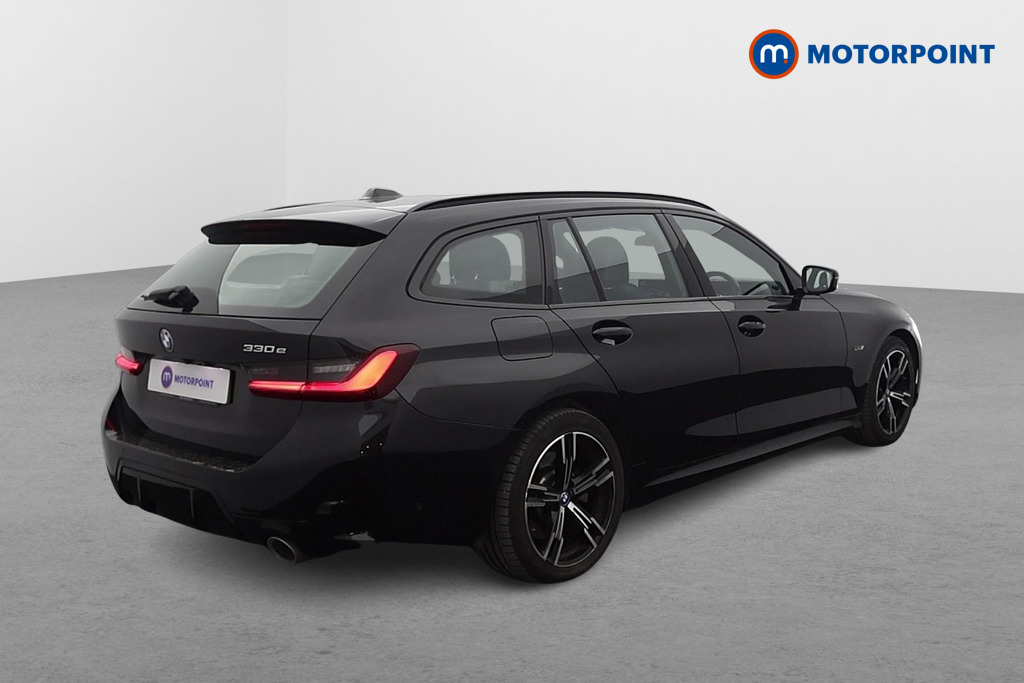 BMW 3 Series M Sport Automatic Petrol Plug-In Hybrid Estate - Stock Number (1630889) - Drivers side rear corner
