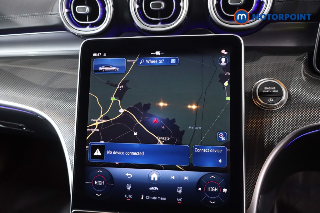 Mercedes-Benz C Class Amg Line Automatic Petrol Saloon - Stock Number (1632005) - 2nd supplementary image