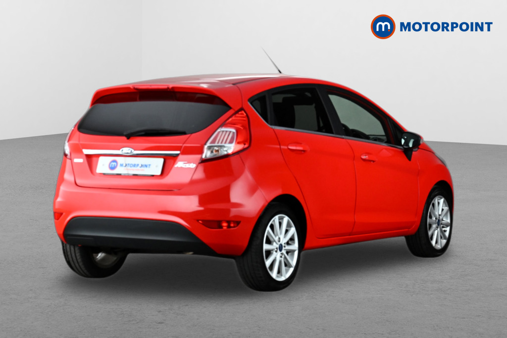Ford Fiesta Titanium Manual Petrol Hatchback - Stock Number (1630106) - Drivers side rear corner