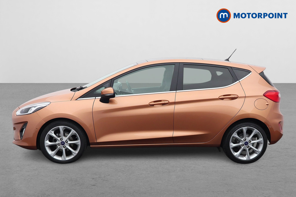 Ford Fiesta Titanium B-Pluso Play Automatic Petrol Hatchback - Stock Number (1632283) - Passenger side