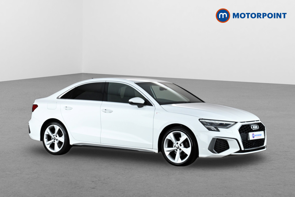 Audi A3 S Line Manual Petrol Saloon - Stock Number (1633258) - Drivers side front corner