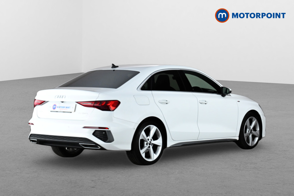 Audi A3 S Line Manual Petrol Saloon - Stock Number (1633258) - Drivers side rear corner