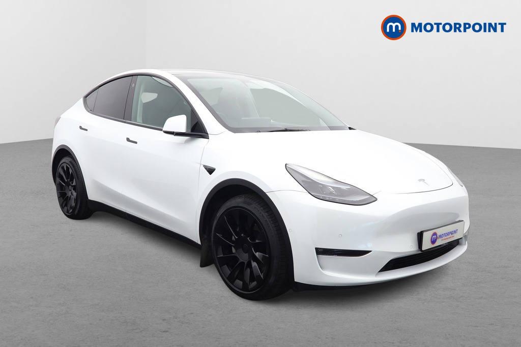 Tesla Model Y Long Range Automatic Electric SUV - Stock Number (1619665) - Drivers side front corner