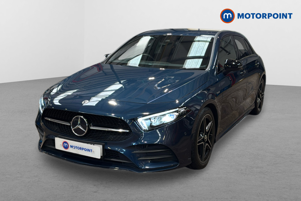 Mercedes-Benz A Class Amg Line Executive Edition Automatic Petrol Hatchback - Stock Number (1625036) - Passenger side front corner