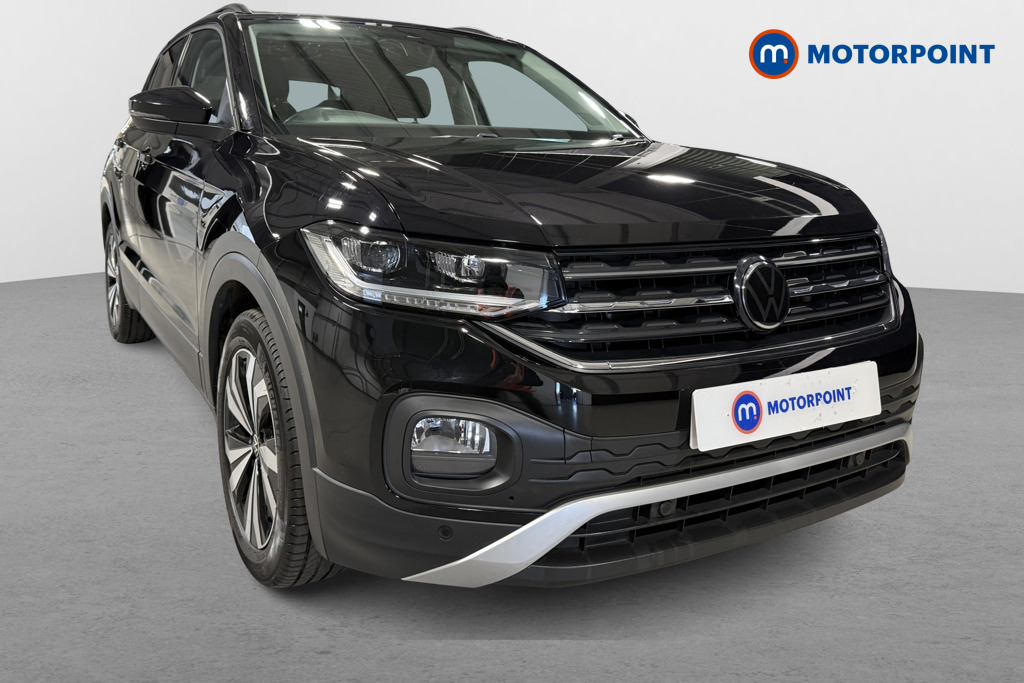 Volkswagen T-Cross Black Edition Automatic Petrol SUV - Stock Number (1626710) - Drivers side front corner