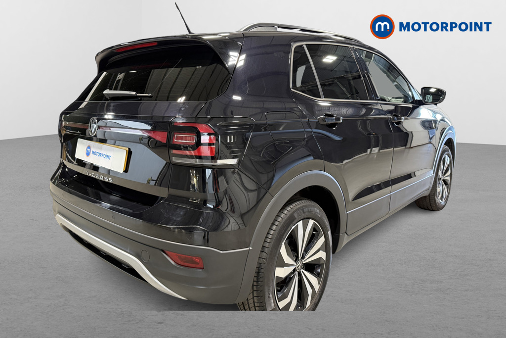 Volkswagen T-Cross Black Edition Automatic Petrol SUV - Stock Number (1626710) - Drivers side rear corner