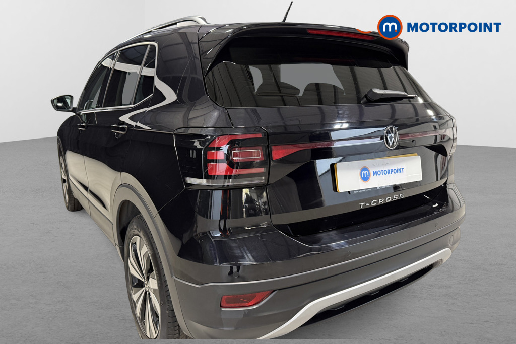 Volkswagen T-Cross Black Edition Automatic Petrol SUV - Stock Number (1626710) - Passenger side rear corner