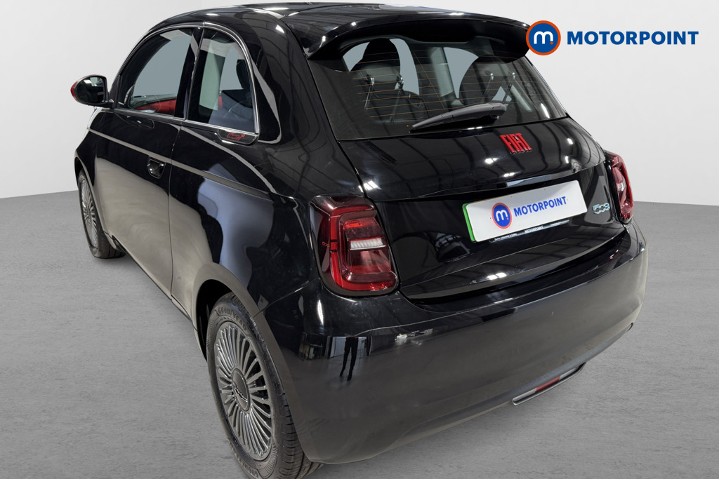 Fiat 500 RED Automatic Electric Hatchback - Stock Number (1627673) - Passenger side rear corner
