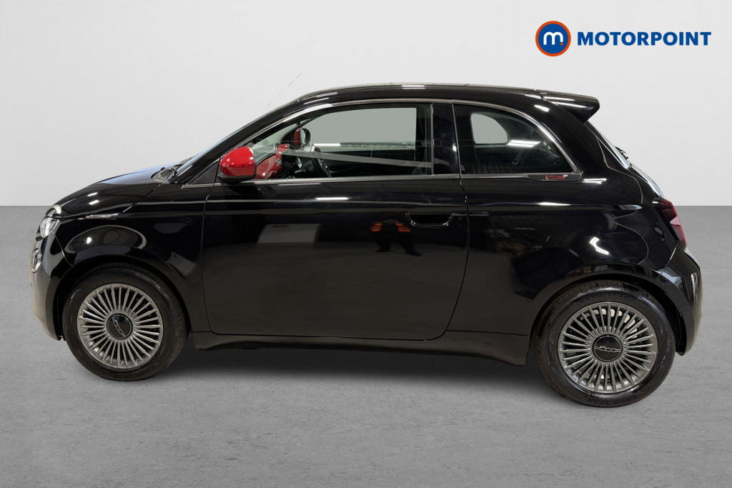 Fiat 500 RED Automatic Electric Hatchback - Stock Number (1627673) - Passenger side