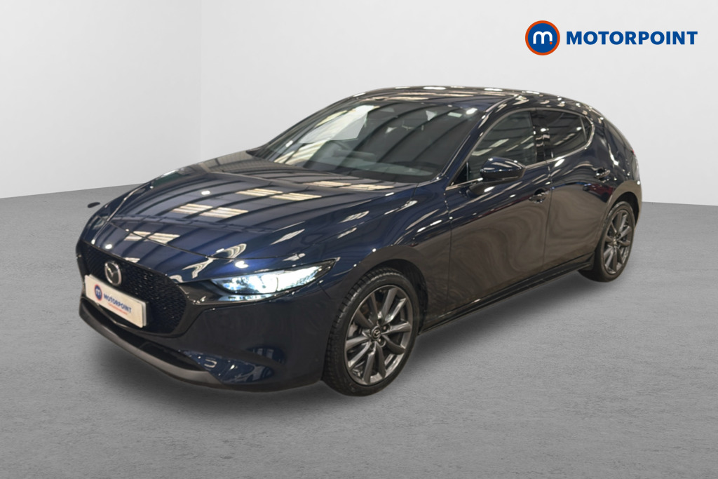 Mazda 3 Exclusive-Line Automatic Petrol Hatchback - Stock Number (1628310) - Passenger side front corner