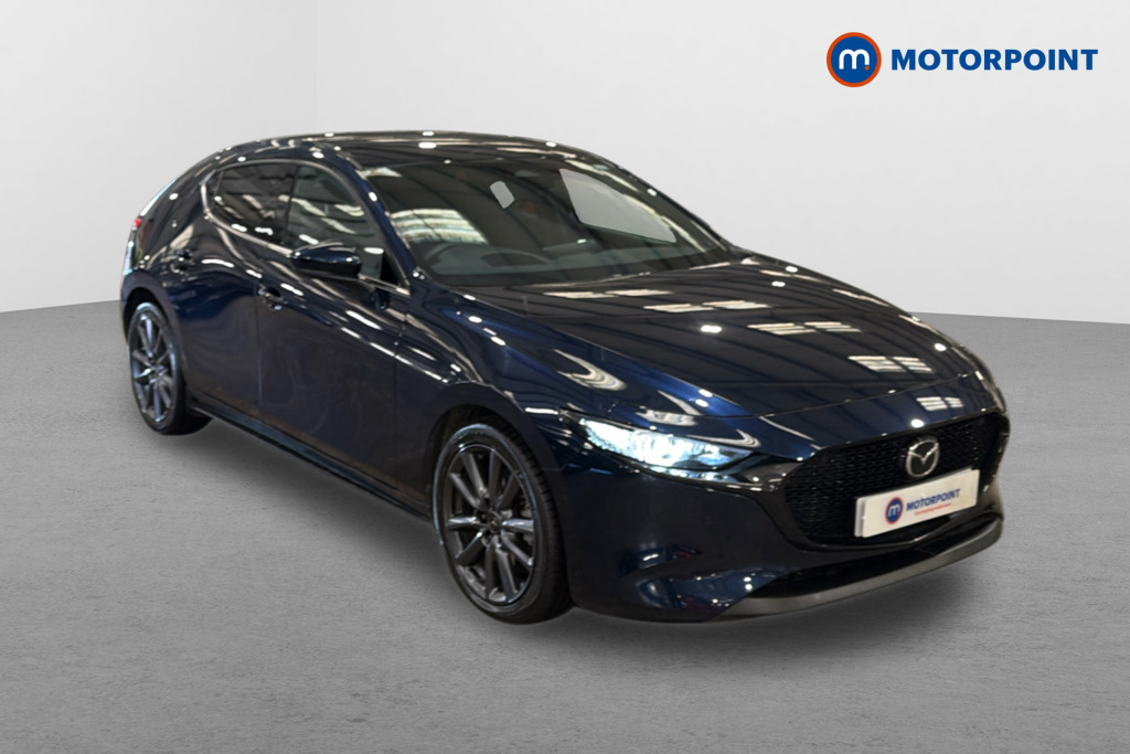 Mazda 3 Exclusive-Line Automatic Petrol Hatchback - Stock Number (1628310) - Drivers side front corner