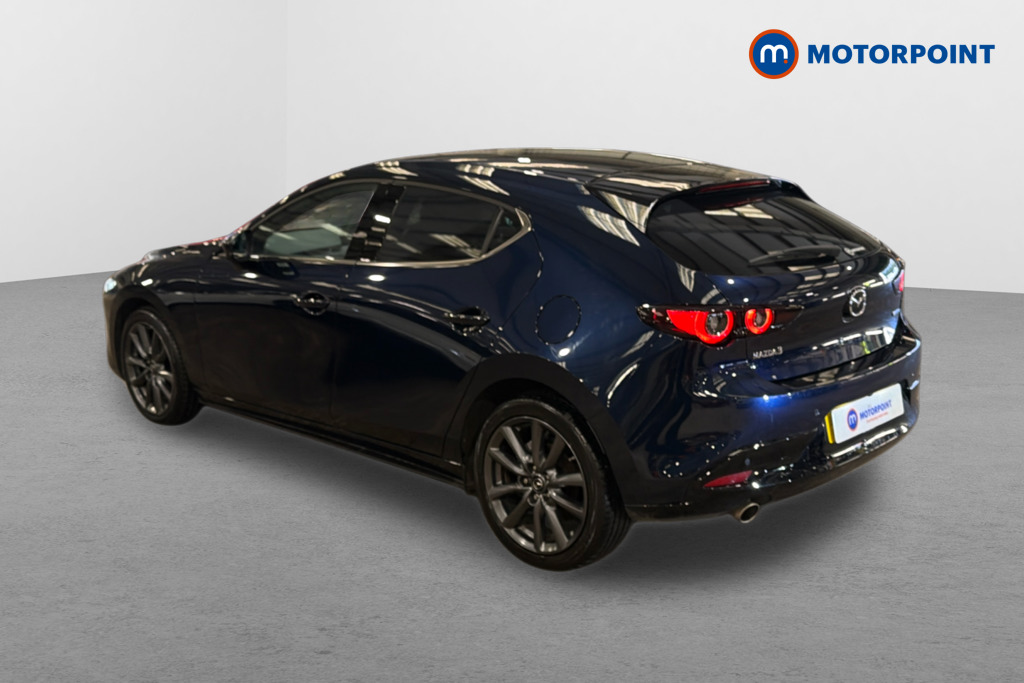 Mazda 3 Exclusive-Line Automatic Petrol Hatchback - Stock Number (1628310) - Passenger side rear corner