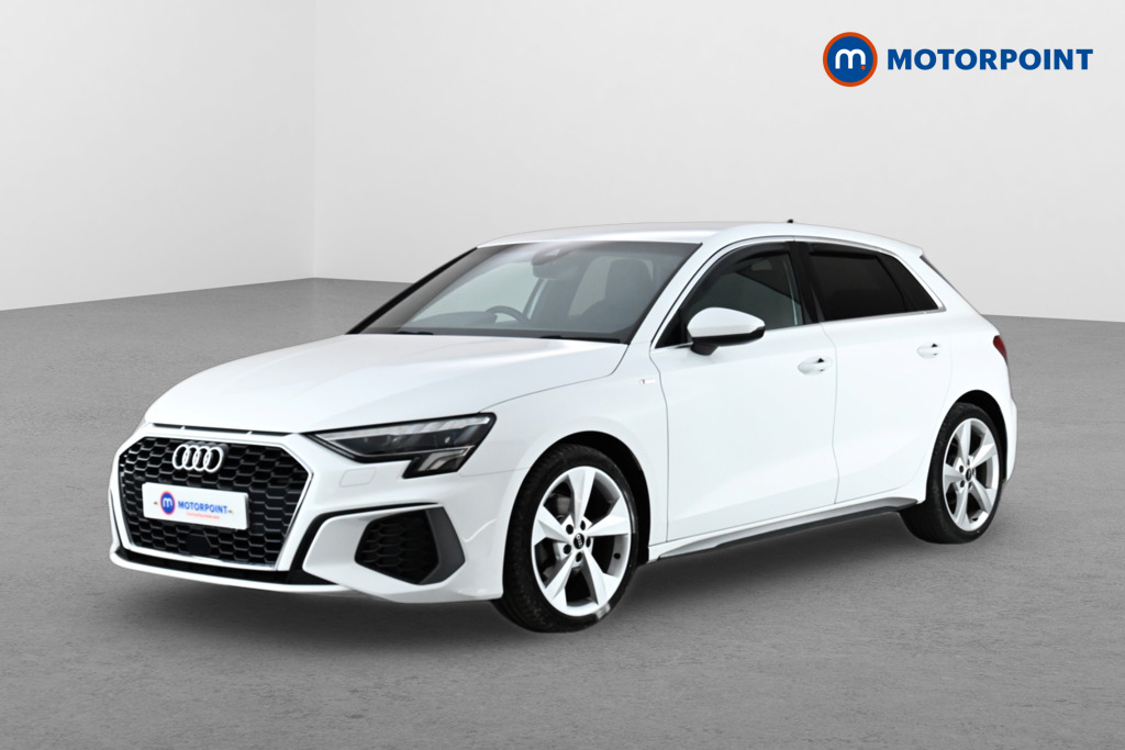 Audi A3 S Line Automatic Petrol Hatchback - Stock Number (1628312) - Passenger side front corner