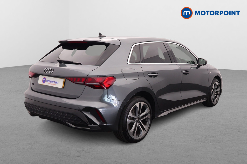 Audi A3 S Line Automatic Petrol Plug-In Hybrid Hatchback - Stock Number (1628718) - Drivers side rear corner