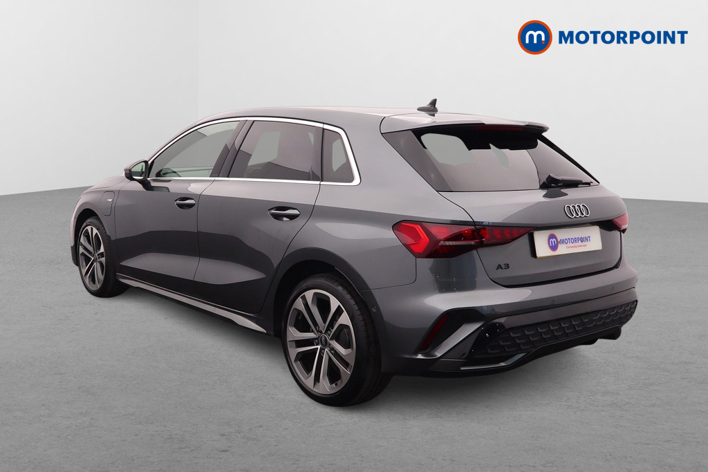 Audi A3 S Line Automatic Petrol Plug-In Hybrid Hatchback - Stock Number (1628718) - Passenger side rear corner