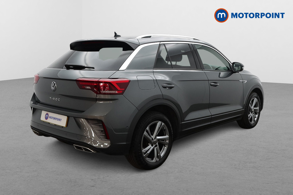Volkswagen T-Roc R-Line Manual Petrol SUV - Stock Number (1630599) - Drivers side rear corner
