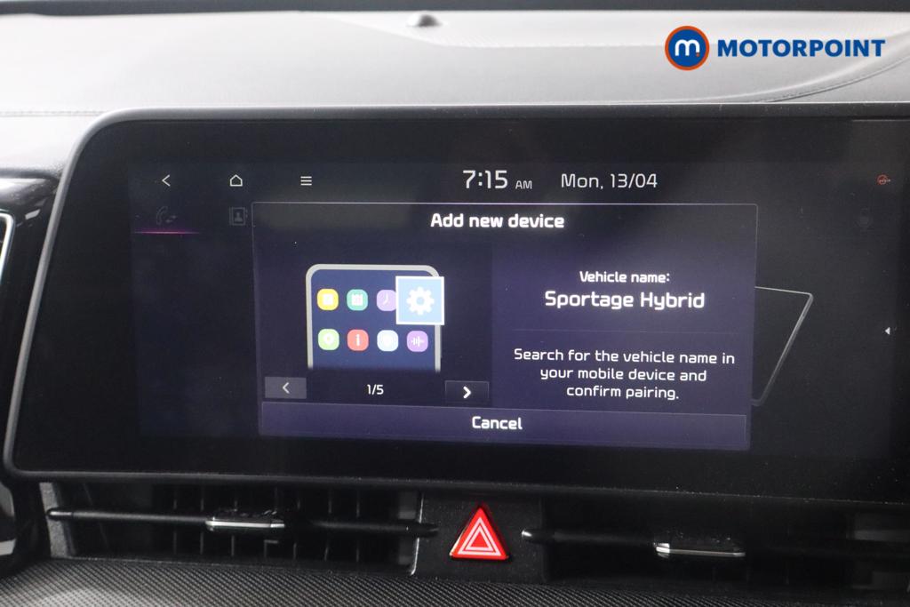 KIA Sportage Gt-Line Automatic Petrol-Electric Hybrid SUV - Stock Number (1630652) - 12th supplementary image