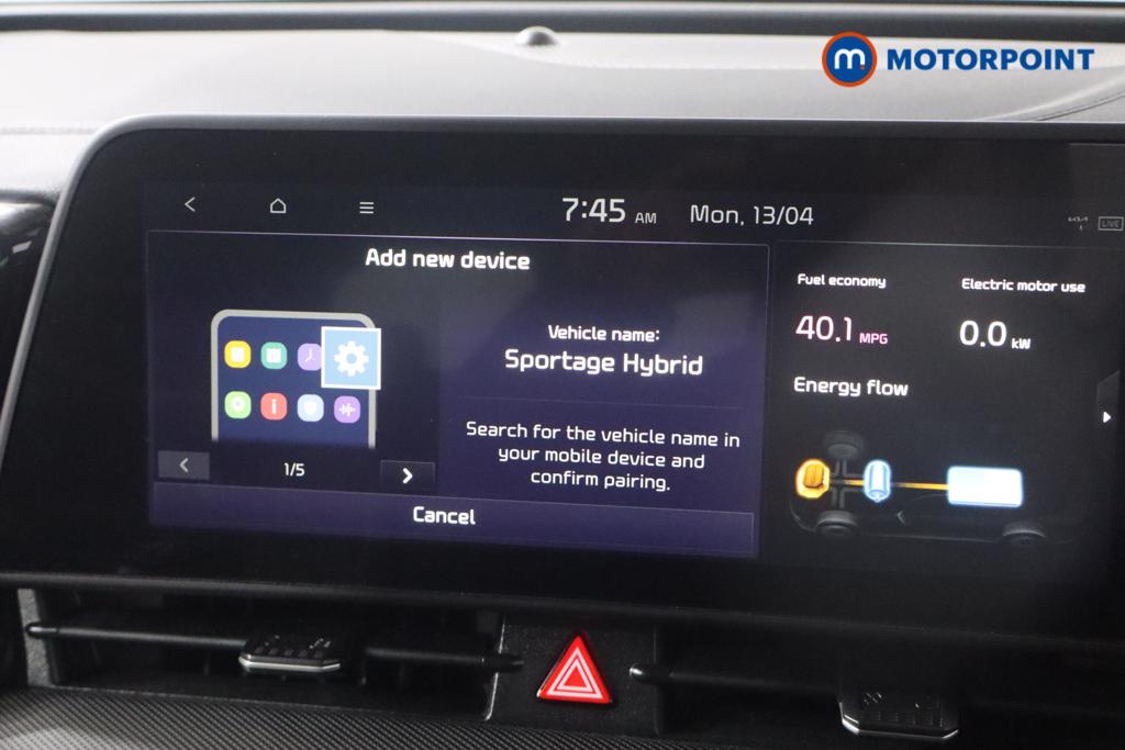 KIA Sportage Gt-Line Automatic Petrol-Electric Hybrid SUV - Stock Number (1631851) - 12th supplementary image