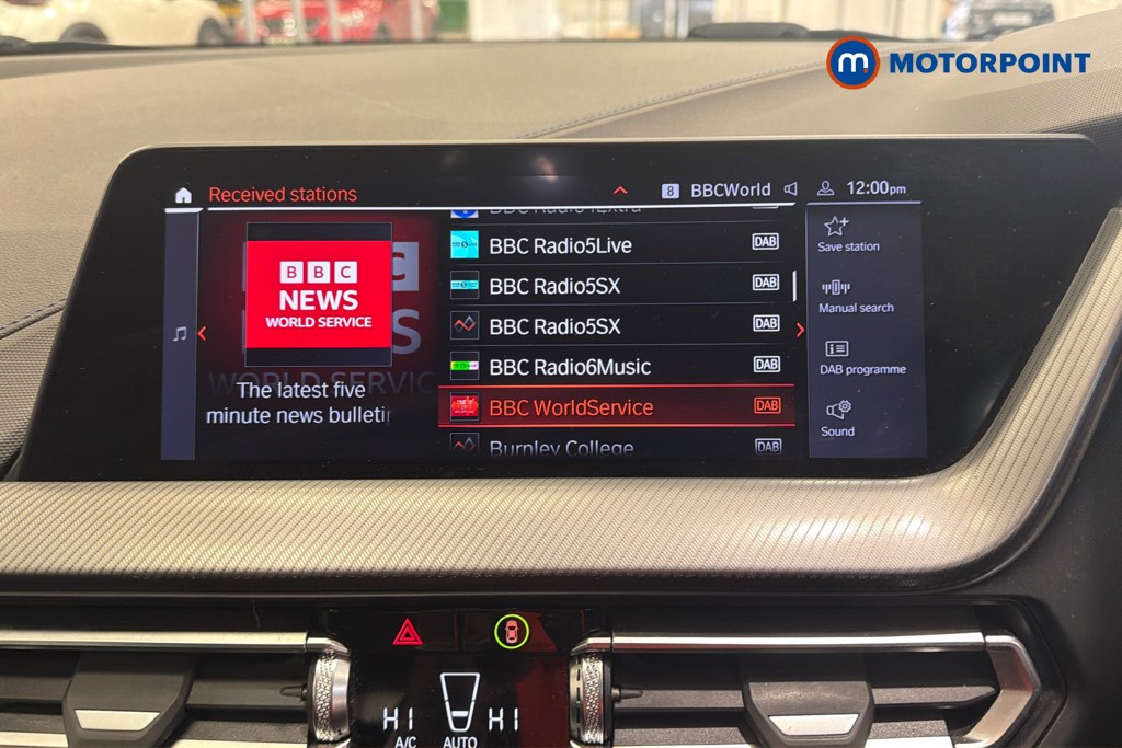 BMW 1 Series M Sport Automatic Petrol Hatchback - Stock Number (1632886) - 9th supplementary image