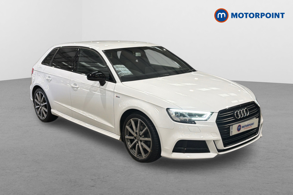 Audi A3 Black Edition Manual Petrol Hatchback - Stock Number (1633732) - Drivers side front corner