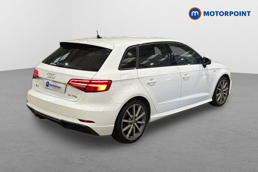 Audi A3 Black Edition Manual Petrol Hatchback - Stock Number (1633732) - Drivers side rear corner