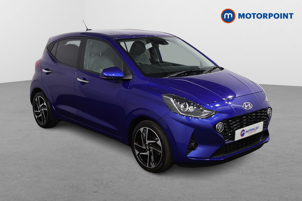 Hyundai I10 Premium Manual Petrol Hatchback - Stock Number (1634265) - Drivers side front corner