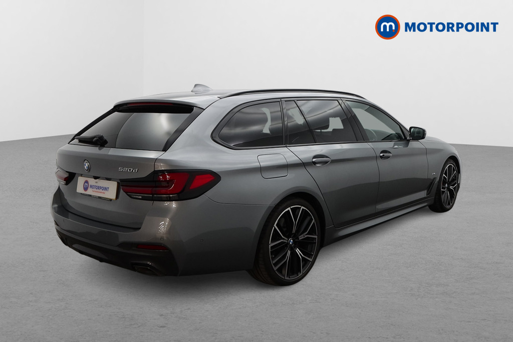 BMW 5 Series M Sport Automatic Diesel Estate - Stock Number (1634405) - Drivers side rear corner
