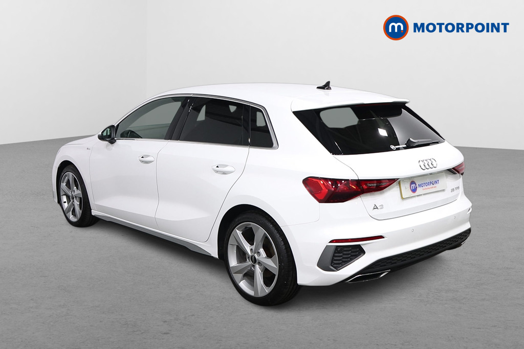 Audi A3 S Line Automatic Petrol Hatchback - Stock Number (1634487) - Passenger side rear corner