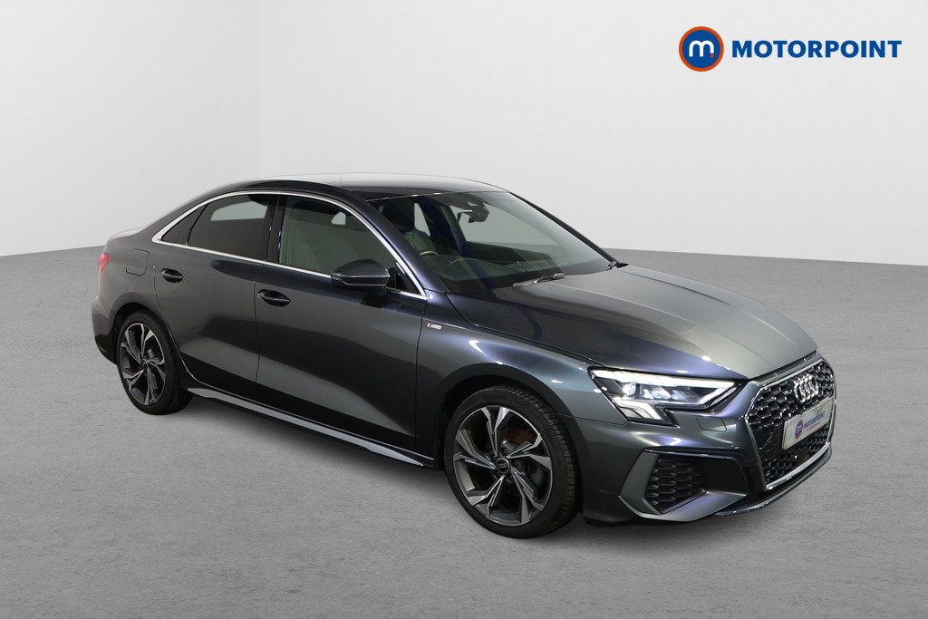Audi A3 S Line Manual Petrol Saloon - Stock Number (1620702) - Drivers side front corner
