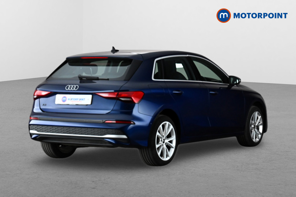 Audi A3 Sport Manual Petrol Hatchback - Stock Number (1621648) - Drivers side rear corner