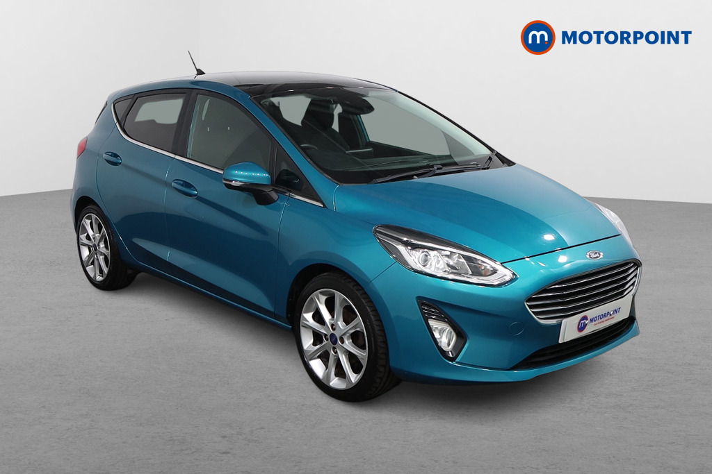 Ford Fiesta Titanium Manual Petrol Hatchback - Stock Number (1626014) - Drivers side front corner