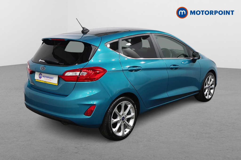 Ford Fiesta Titanium Manual Petrol Hatchback - Stock Number (1626014) - Drivers side rear corner